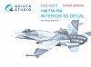 Quinta Studio QDS-48277 F/A-18А 3D-Printed & coloured Interior on decal paper (HobbyBoss)(Small version) 1/48